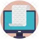 Document E Document File Icon