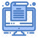Computer Document Office Icon