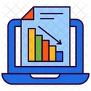 Online Document Financial Banking Icon