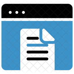 Online Document Icon Of Flat Style Available In Svg Png Eps Ai Icon Fonts