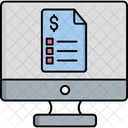 Online Document Document Online File Icon