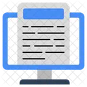온라인 문서 온라인 문서 온라인 아카이브 아이콘