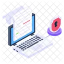Online Document Online Invoice Online Paper Icon