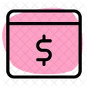 Online Dollar  Icon