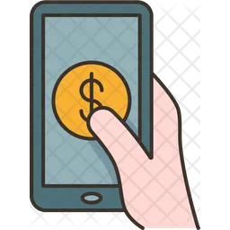 Online Dollar  Icon