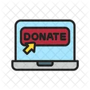 Online Donate Charity Donation Icon