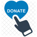 Online donate money  Icon
