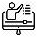 Vorlesung Video Tutorial Symbol