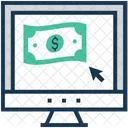Online Earning Banknote Icon