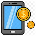 Mobile Monetization Monetization App Online Earning Icon