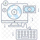 Online Earning Making Money Ppc Icon