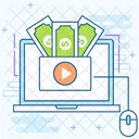 Online Earning Making Money Ppc Icône