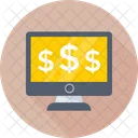 Online Earning Monitor Icon