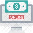 Online Earning Online Work Online Business Icon