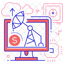 Online Earning  Icon