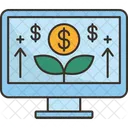 Online Earning  Icon