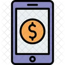 Online Earning Online Profit Online Working Icon