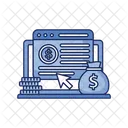 Online earning  Icon