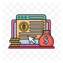 Online earning  Icon