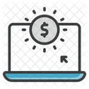 Online Earnings Online Money Digital Payment Icon