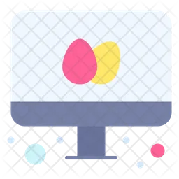 Online Easter Day  Icon