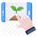 Eco App Online Ecology Gardening Icon