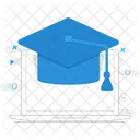 Online Education E Learning Distance Icon