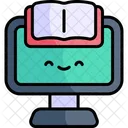 Online Education Education Kawaii Icon