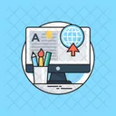 Online Education Elearning Icon