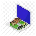Online School Education Online Education Icon