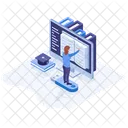 Online Education Virtual Education Distance Learning Icon