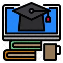 Graduate Book Monitor Icon