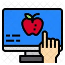 Apple Monitor Hand Icon