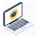 E Learning Online Education Online Degree Icon