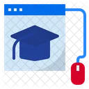 Online Education Education Online Learning Icon