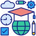 Online Education Academy Education Icon