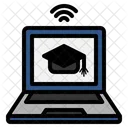 Online Education Laptop Education アイコン