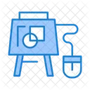 Online Education Online Study Mouse Icon