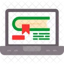 Online Education Book Education Icon