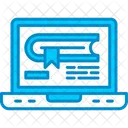 Online Education Book Education Icon