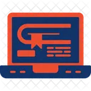 Online Education Book Education Icon