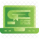 Online Education Book Education Icon