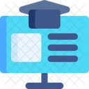 Online Education Online Learning Web Icon
