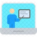 Online Education Online Education Icon