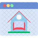 Online Education Degree Online Icon