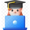 Online Education Education Online Learning Icon