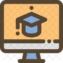 Computer School Online Icon