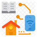 Online Education Book Home Icône