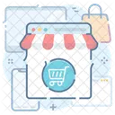 Online Einkaufen  Symbol