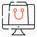 Online Einkaufen  Symbol